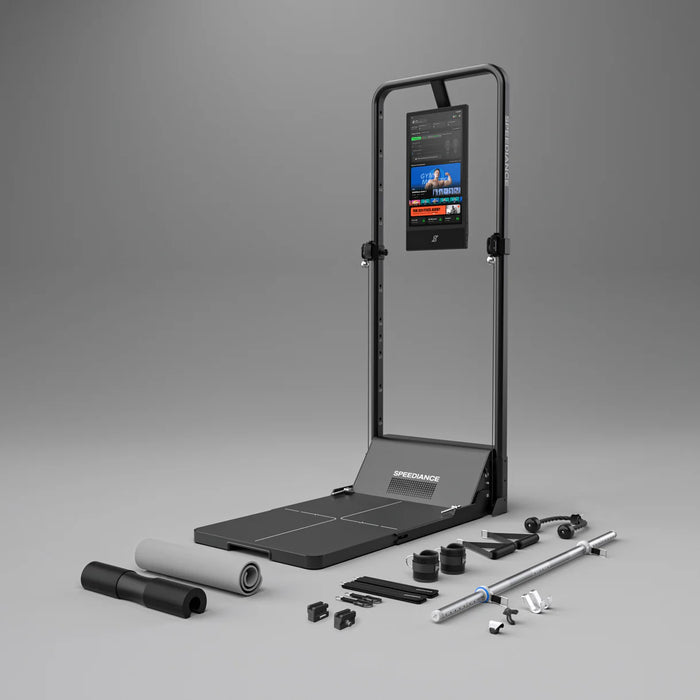 Gym Monster 2 mit Touchscreen, Plattform und Zubehör