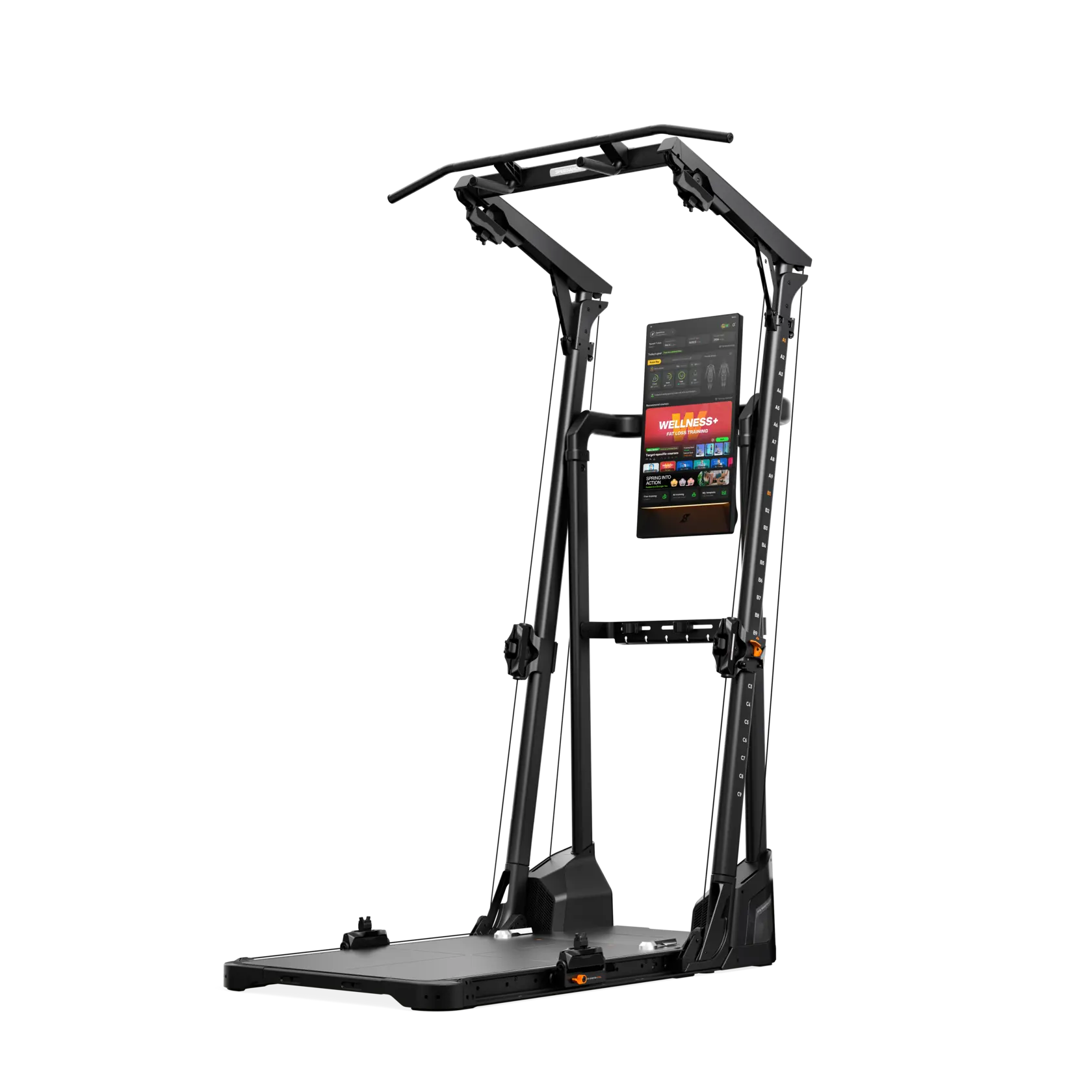Gym Monster Ultra mit integrierter Klimmzugstange und komplettem Trainingsrahmen