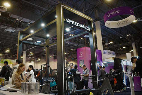 Speediance stand at CES 2026